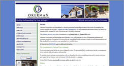 Desktop Screenshot of okermanconstruction.com